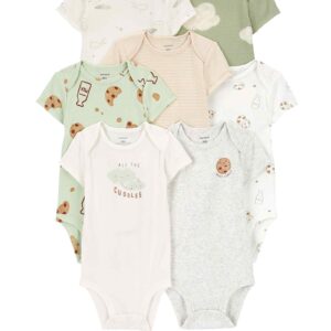 Kit body bebê 7 peças smart cookie multicor | Carter's