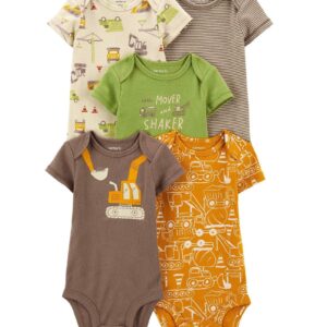 Kit body bebê 5 peças caminhão multicor | Carter's