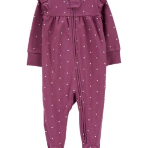 Macacão bebê corações com babados rosa | Carter's