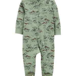 Macacão bebê com pezinho dinossauro verde | Carter's