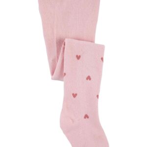 Meia calça infantil coração rosa | Carter's