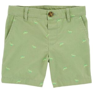 Bermuda sarja infantil camaleão verde | Carter's