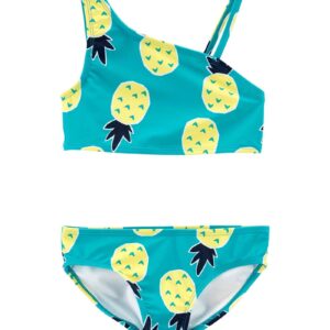 Biquíni infantil abacaxi azul | Carter's