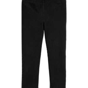 Calça Legging Infantil Carter's Canelada Preto Tam 2 a 5